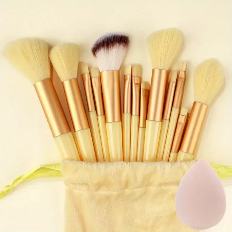 13PCS Makeup Brush Set Soft Fluffy Eye Shadow