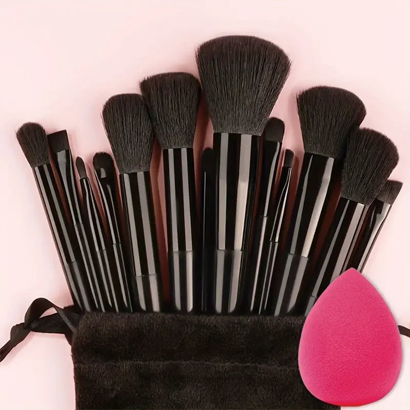 13PCS Makeup Brush Set Soft Fluffy Eye Shadow