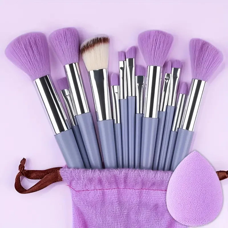 13PCS Makeup Brush Set Soft Fluffy Eye Shadow