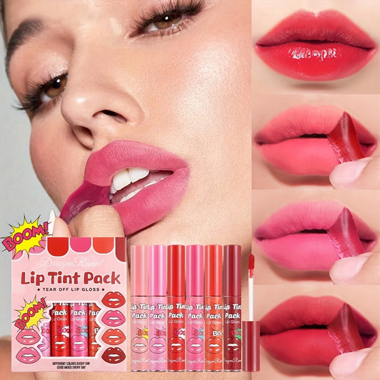6-Piece Magic Lip Stain Set Proof Color