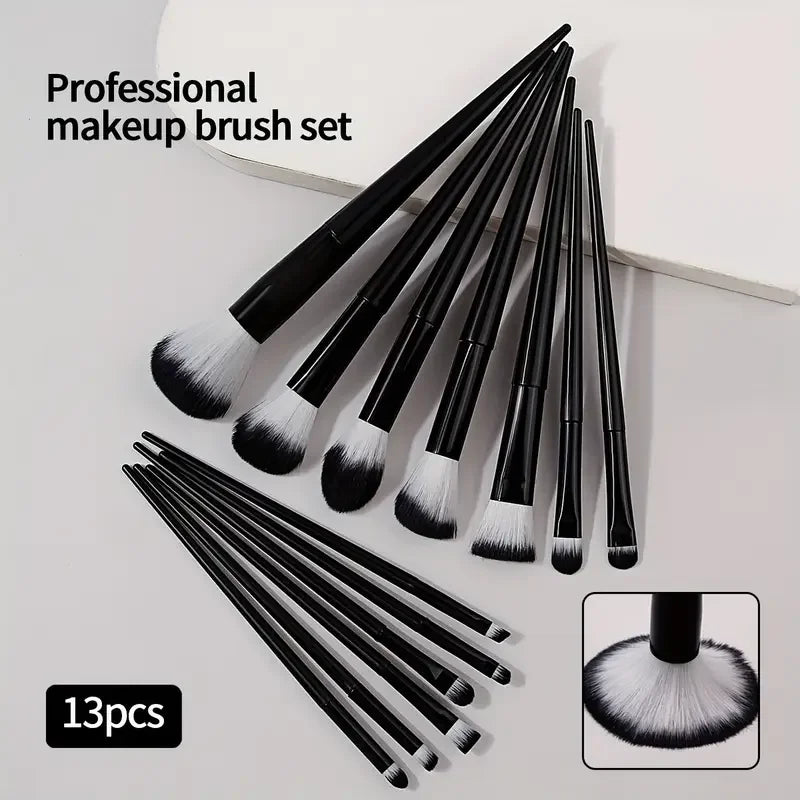 13PCS Makeup Brush Set Soft Fluffy Eye Shadow