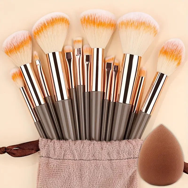 13PCS Makeup Brush Set Soft Fluffy Eye Shadow