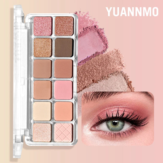 12 Color Eye Shadow Pallete Matte Eye