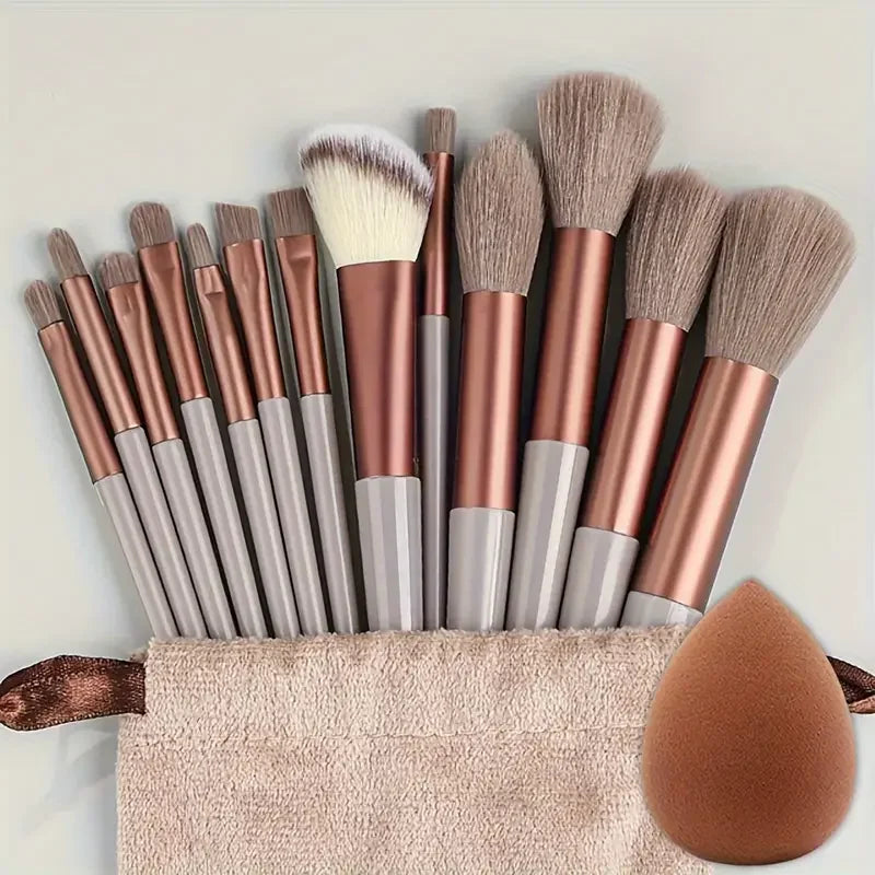 13PCS Makeup Brush Set Soft Fluffy Eye Shadow
