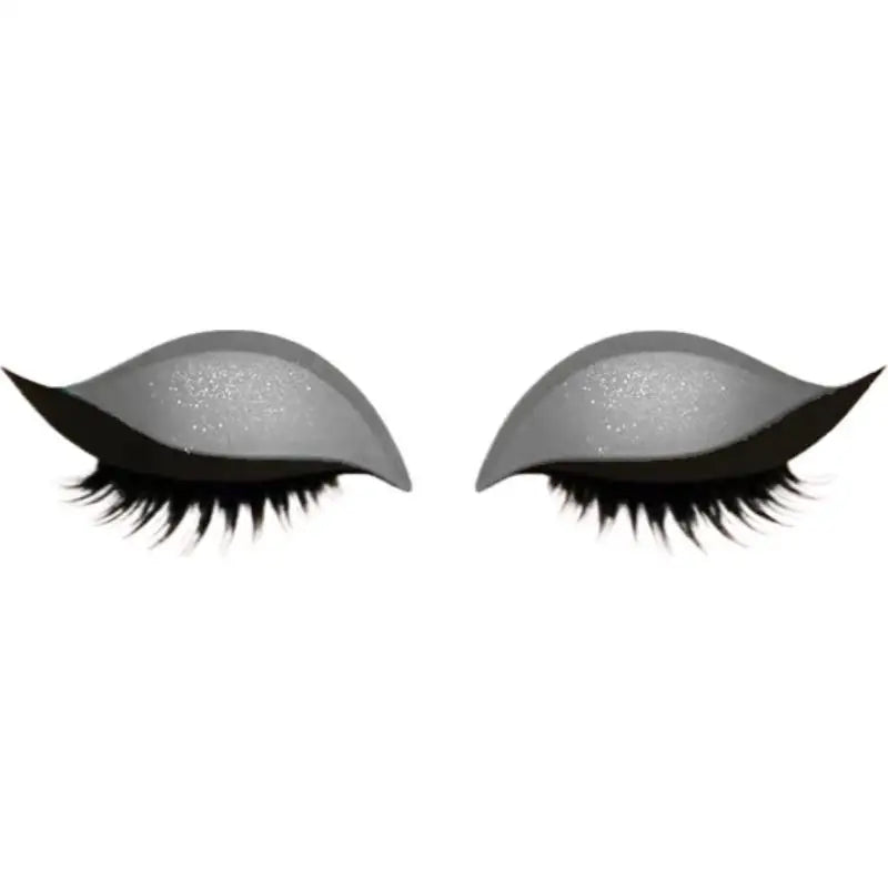1Pair Eye Shadow Eyelash Patches Stickers