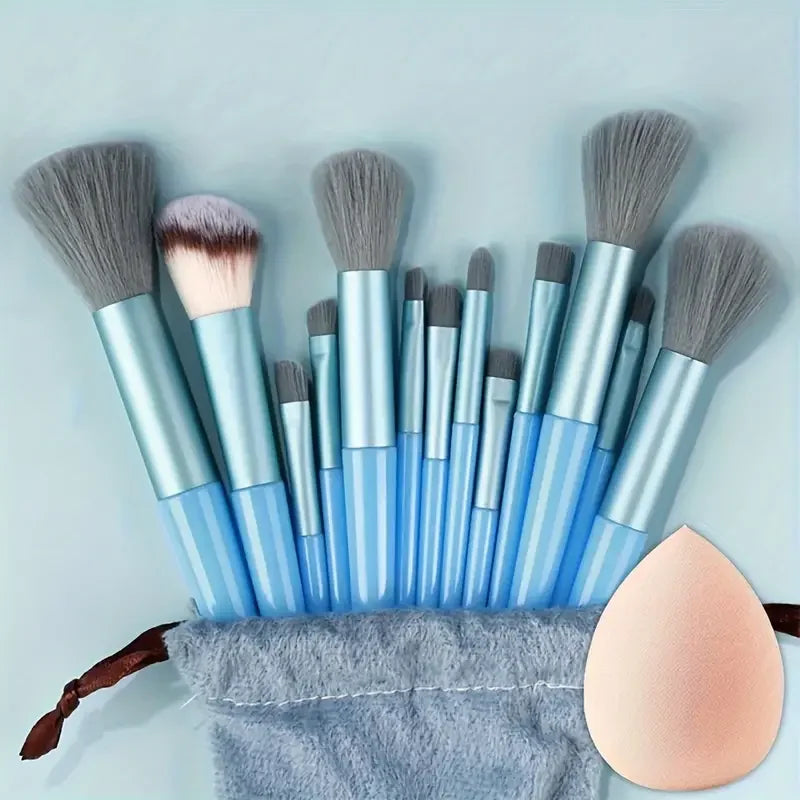 13PCS Makeup Brush Set Soft Fluffy Eye Shadow