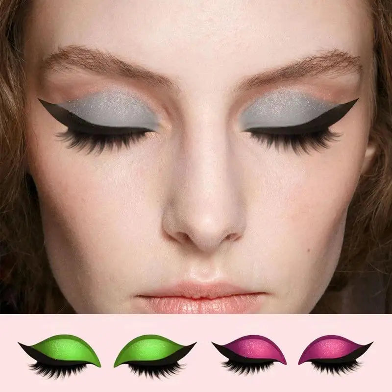 1Pair Eye Shadow Eyelash Patches Stickers